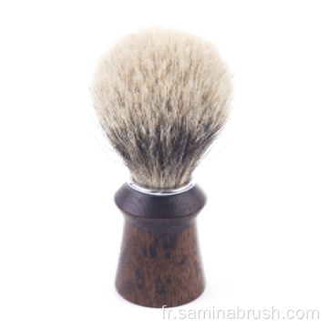 Brosse de rasage de gentleman pour le design de luxe